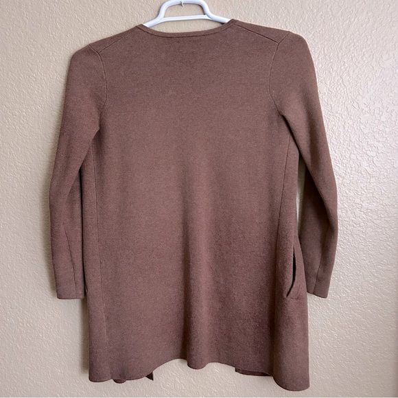 J. Crew Collarless Cardigan Sweater - Picture 3 of 8